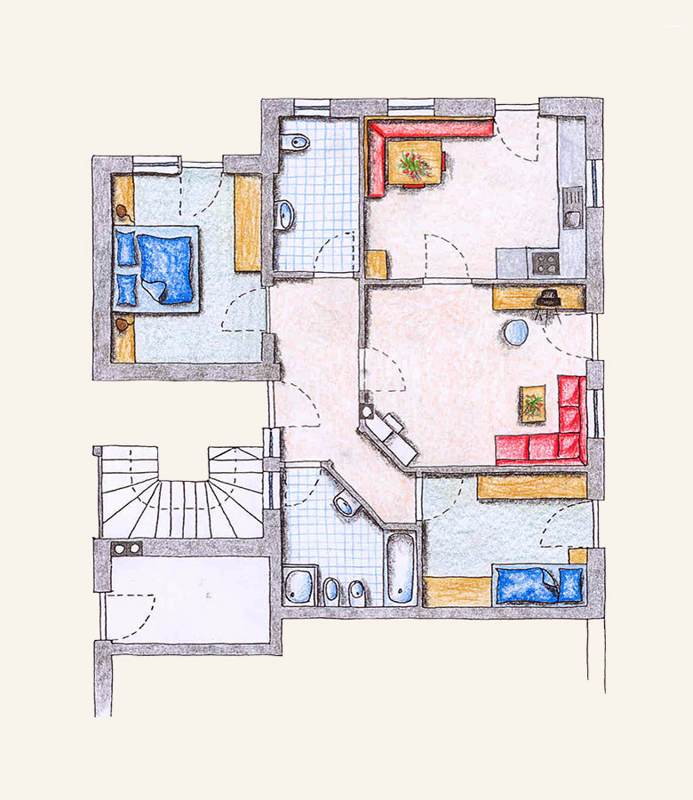 Farm Lampenhof Apartment Bruneck